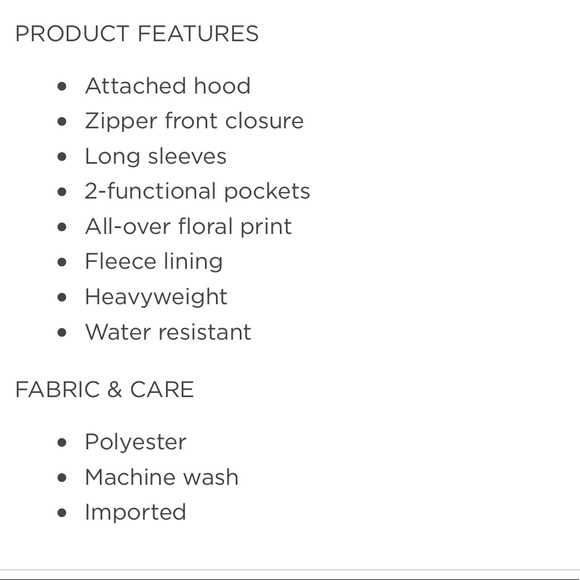 NWT Carter’s Floral Puffer Jacket (Girl 24 month) - Picture 2 of 6